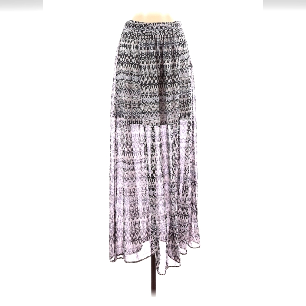 Forever 21 Printed Long Maxi Skirt Size Small